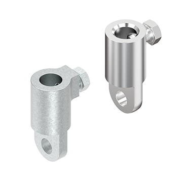 Adapter for round rod