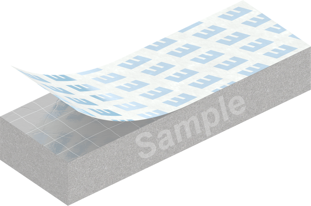 Cell sponge rubber 15 x 70 mm, CR black stretch eliminating and self-adhesive
