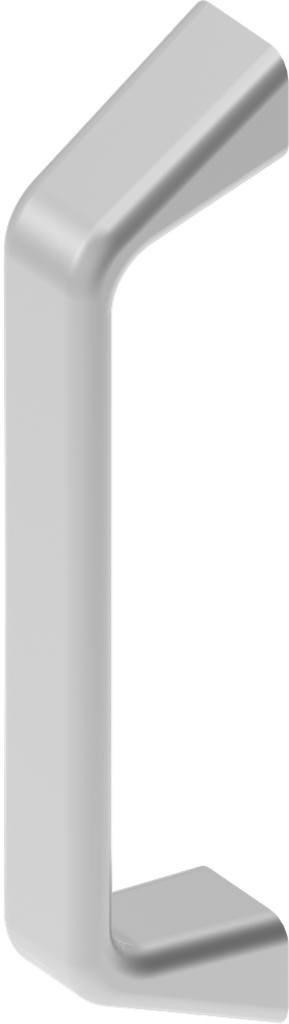 Bow-type handle, Die-cast aluminium blank