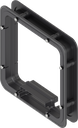 Spacer frame foamed for Ts = 35 mm, ABS black