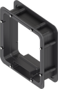 Spacer frame foamed for Ts = 60 mm, ABS black
