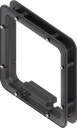 Spacer frame unfoamed for Ts = 30 mm, ABS black