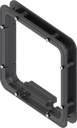Spacer frame foamed for Ts = 30 mm, ABS black