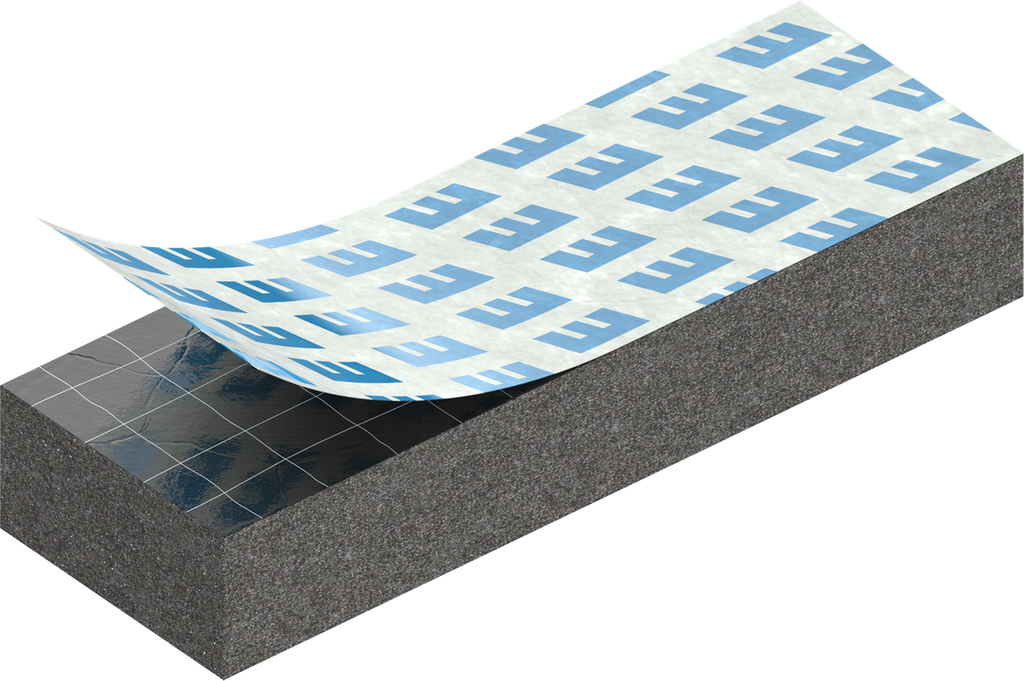 Zellgummi 5 x 10 mm, EPDM schwarz dehnungsfrei und selbstklebende Montagehilfe