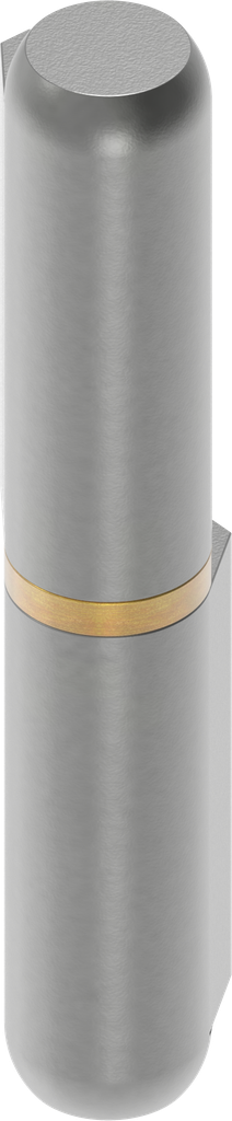 Bisagra, soldable, acero bruto
