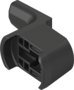 came d'encliquetage H =24 mm, polyamide GF noir