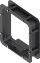 Spacer frame foamed for Ts = 50 mm, ABS black